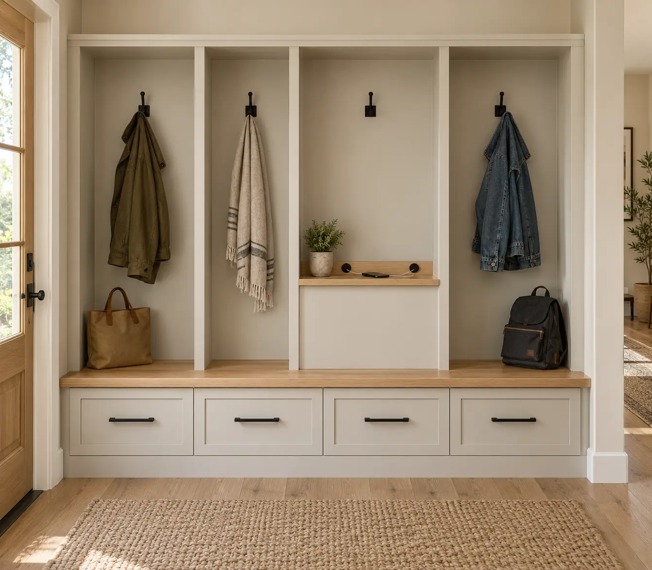 Open Cubbies and Charging Station — design inspiration