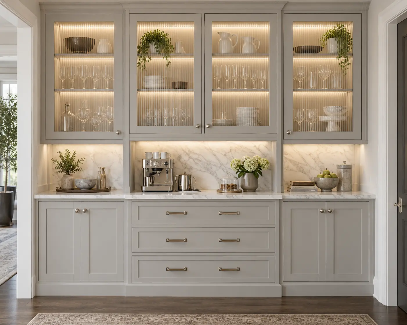 Butlers Pantry Glass Display — design inspiration