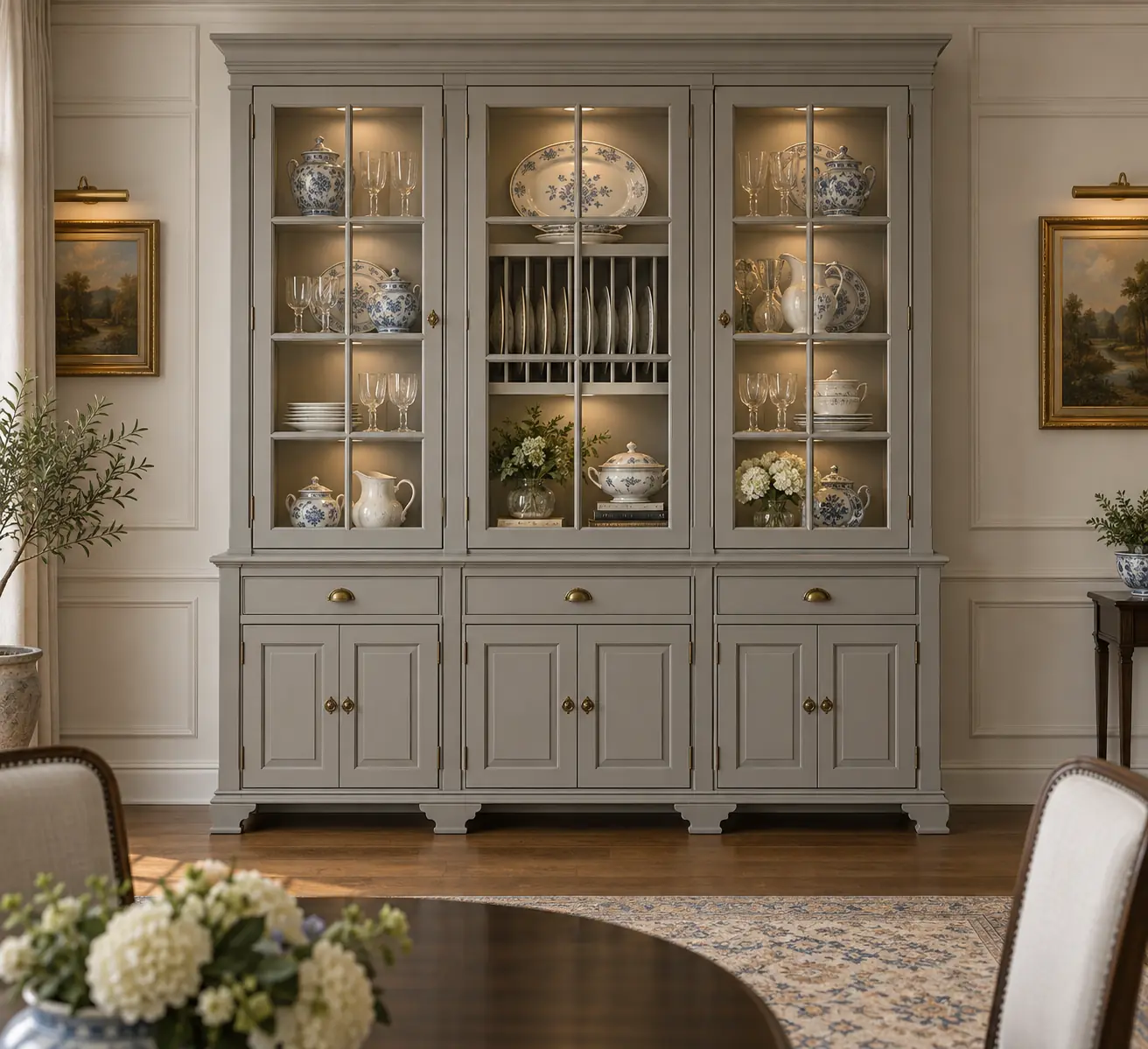 Freestanding Style China Hutch — design inspiration