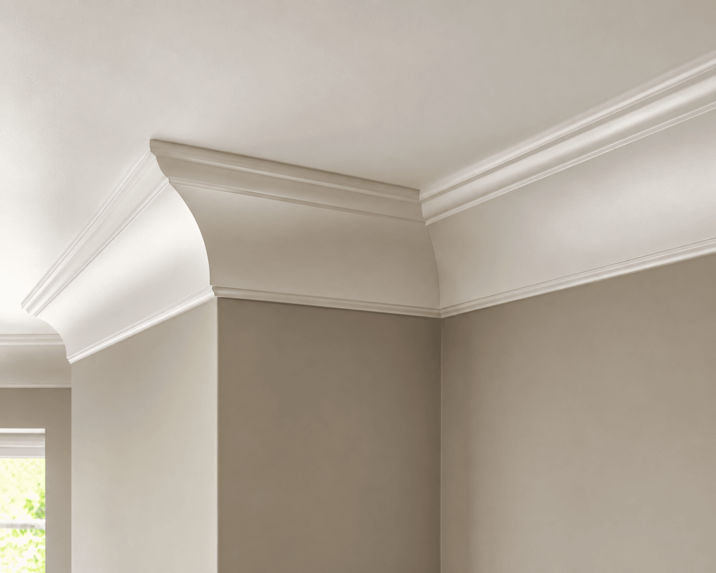 Contemporary shadow-gap crown — illustrative design