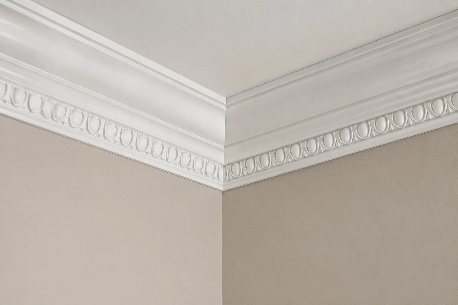 Traditional dentil crown — illustrative design