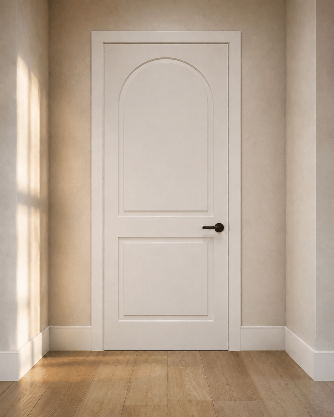 Modern flat jamb and reveal