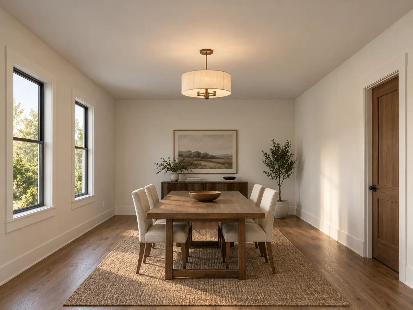 Double Step Tray Ceiling — before design concept