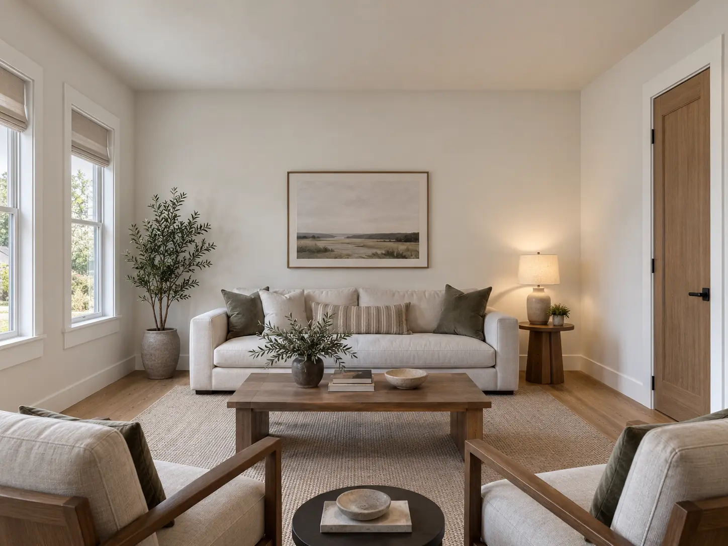 Full Height Board And Batten Wall — before design concept