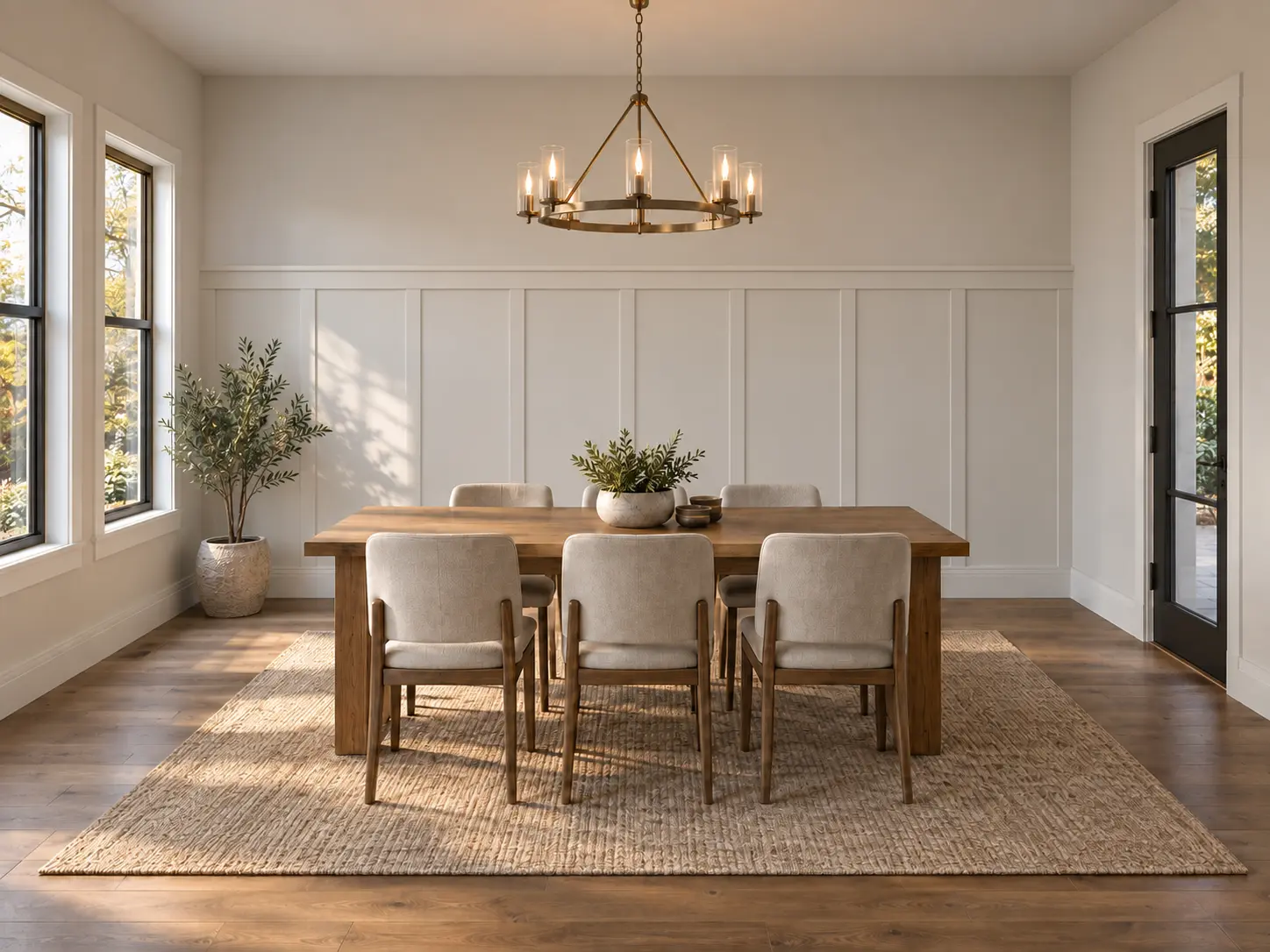 Two Thirds Height Board And Batten — after design concept