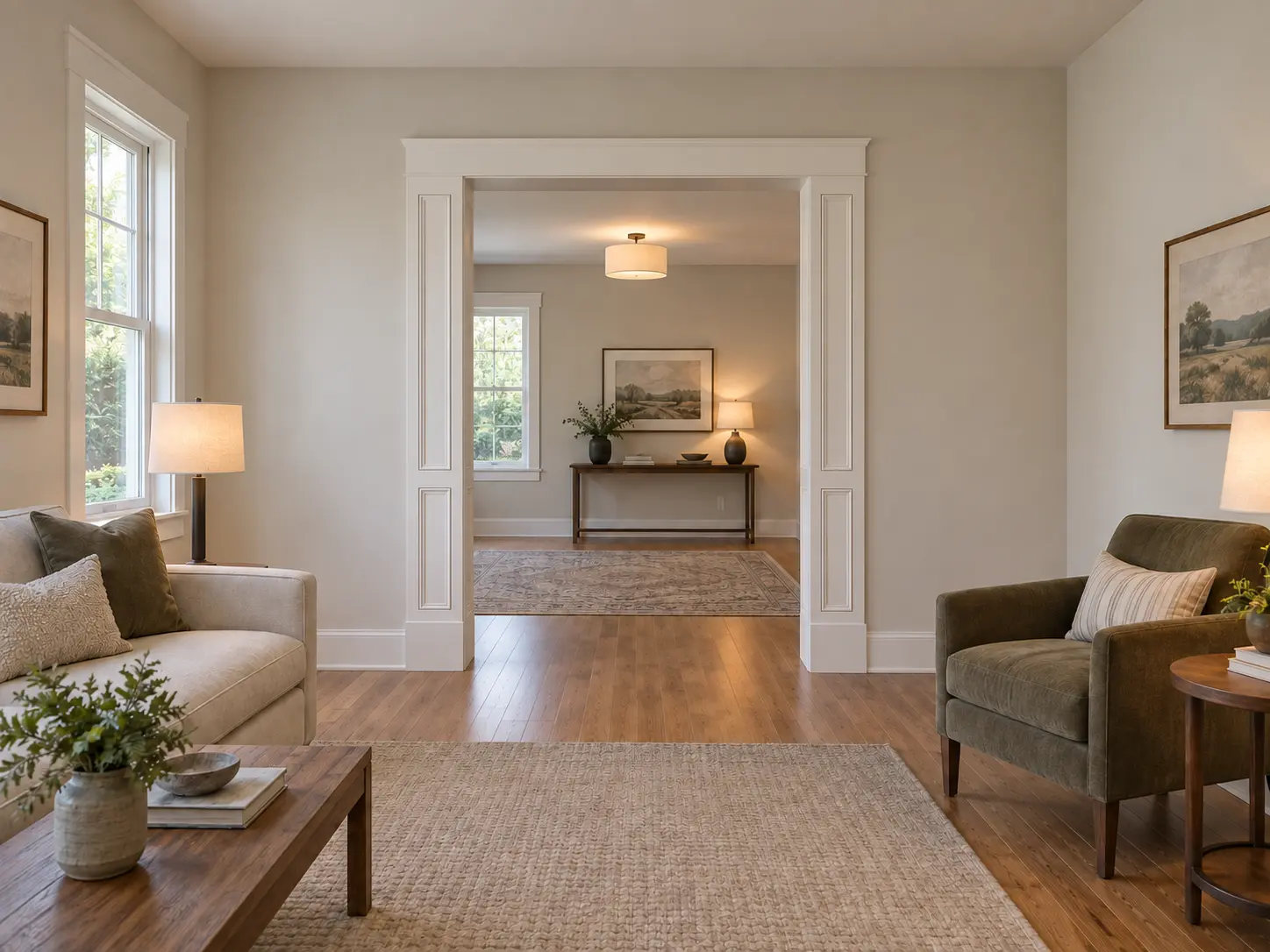Paneled Jamb Cased Opening — after design concept