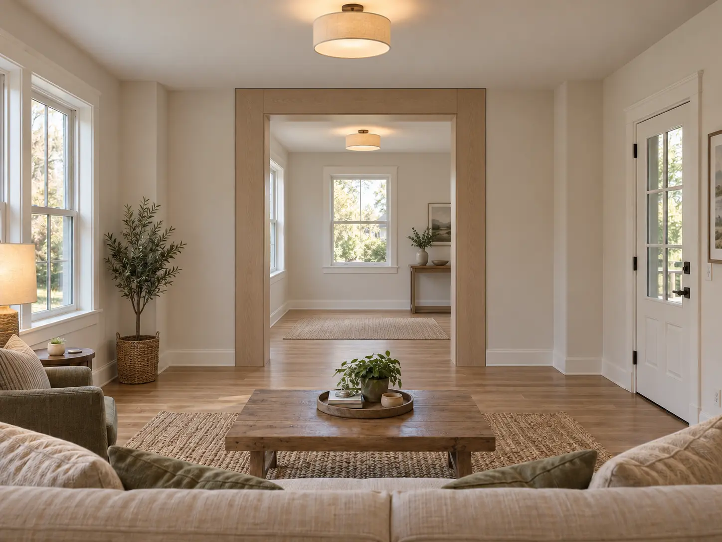 Floor To Ceiling Portal Trim — after design concept