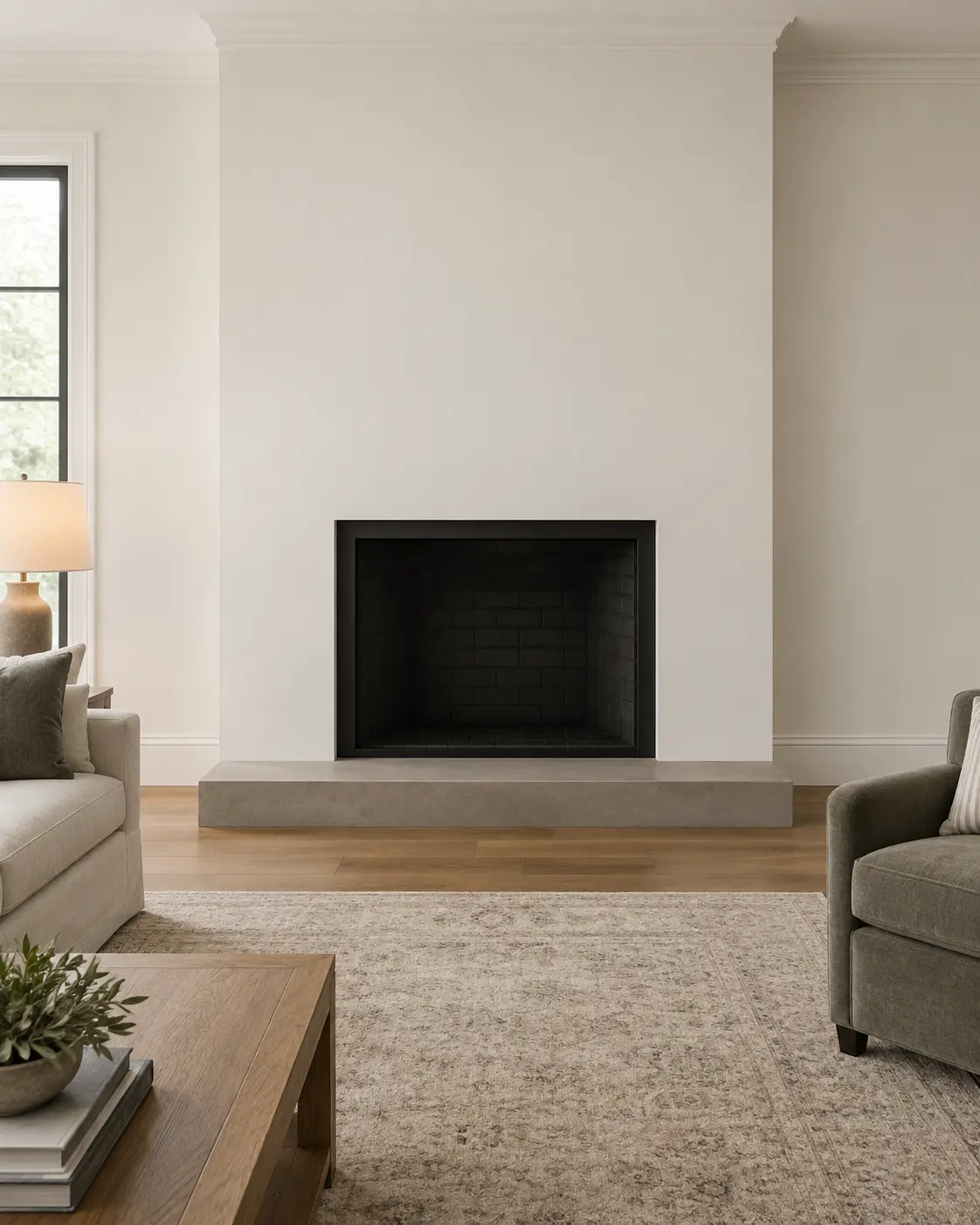 Georgian Layered Mantel — before design concept