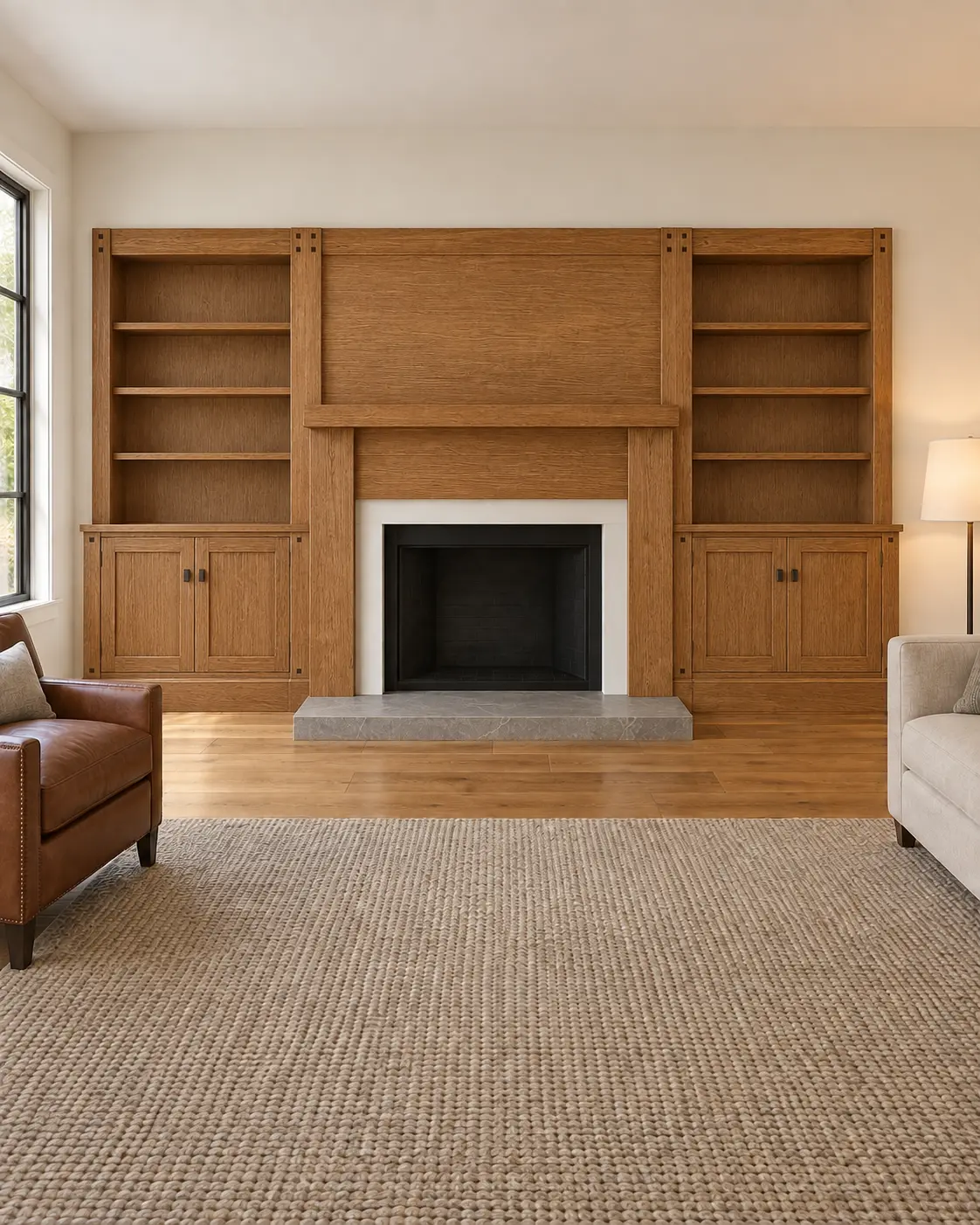 Craftsman Quarter Sawn Oak — after design concept