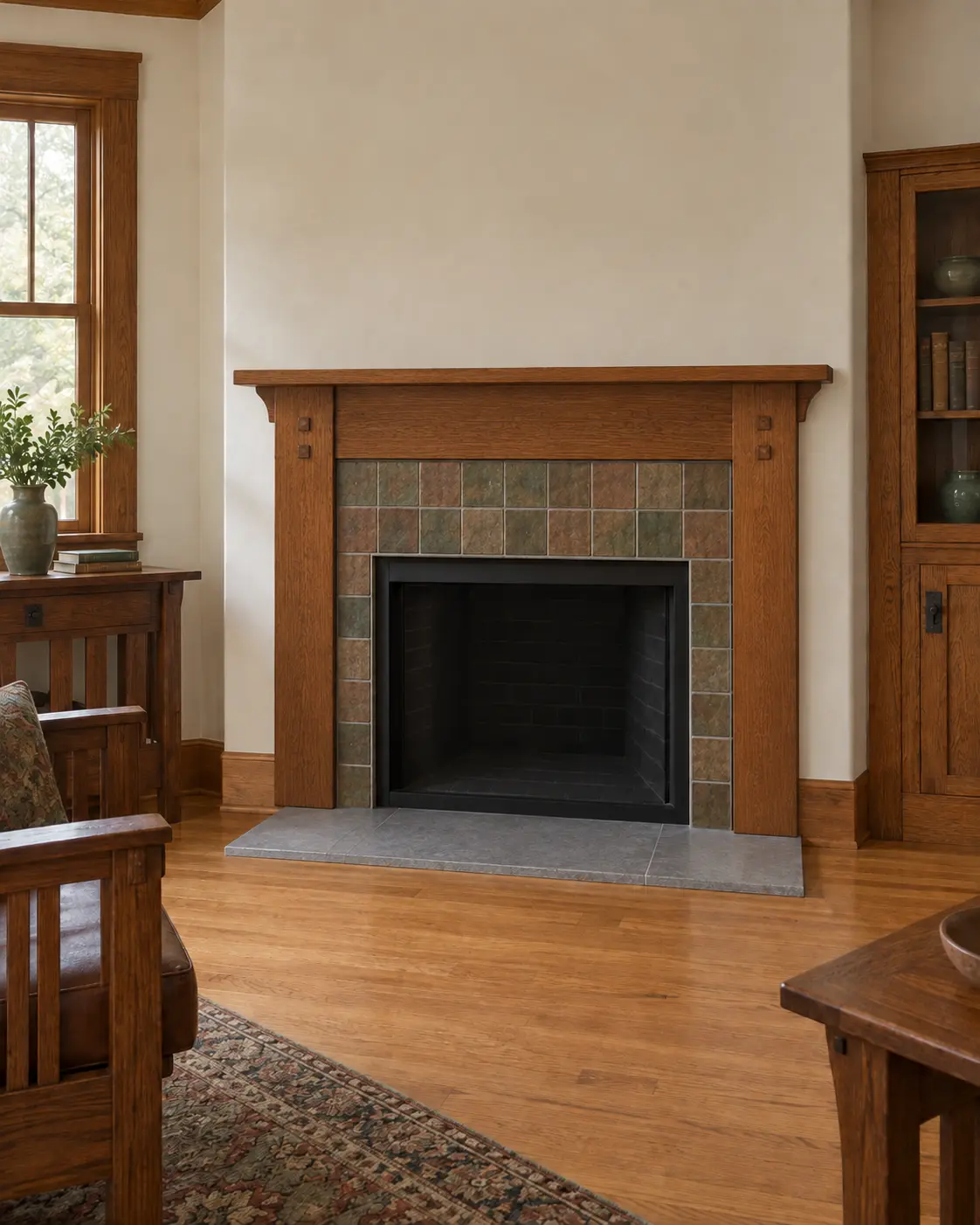Arts And Crafts Tile Frame — after design concept