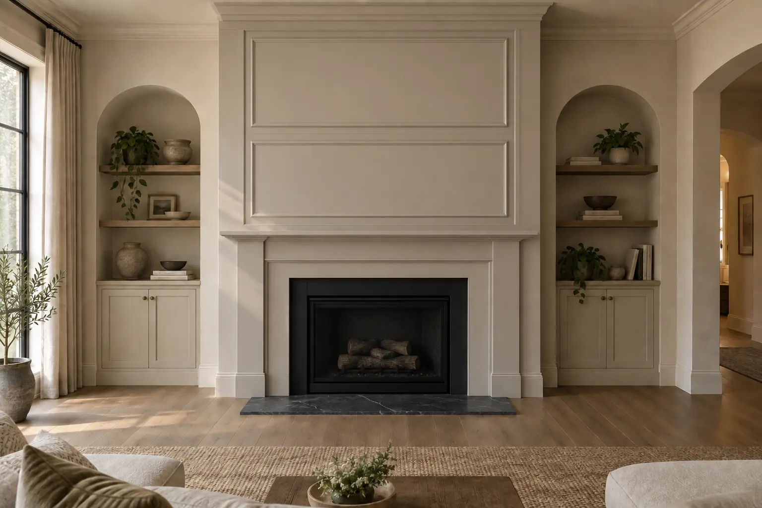 Double Picture Frame Panel — after design concept