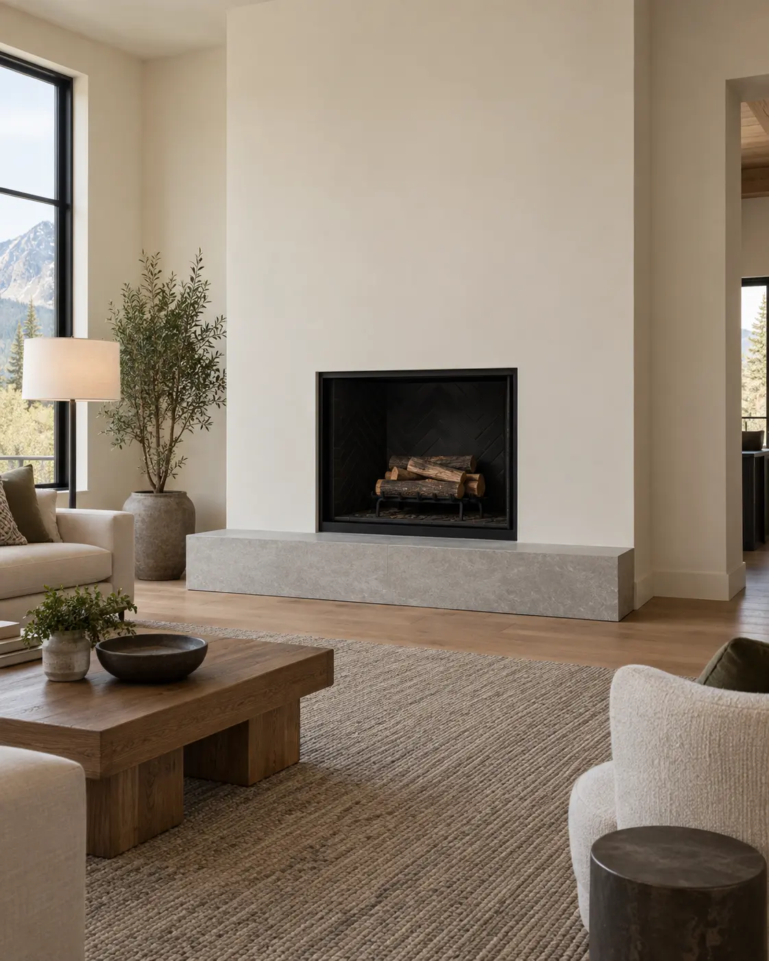 Douglas Fir Hand Hewn Beam — before design concept