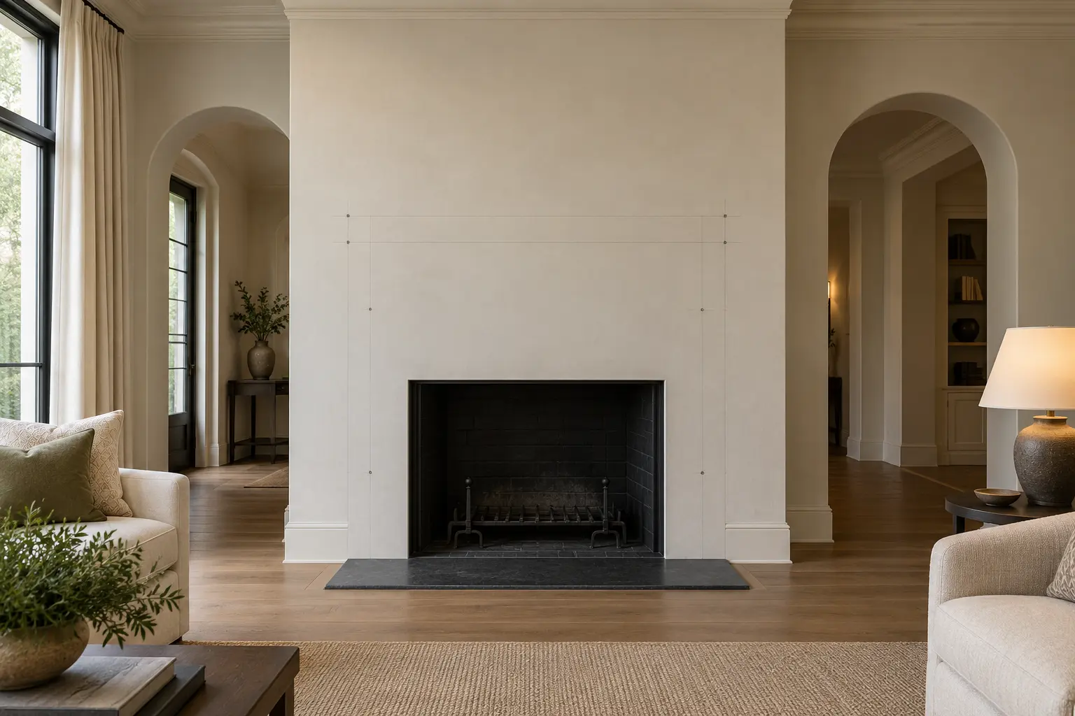 Colonial Rope Molding — before design concept