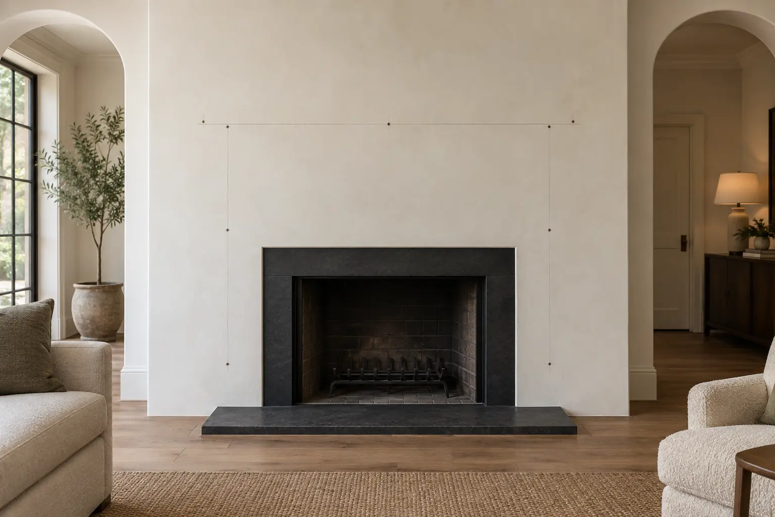 Formal Dentil Shelf — before design concept