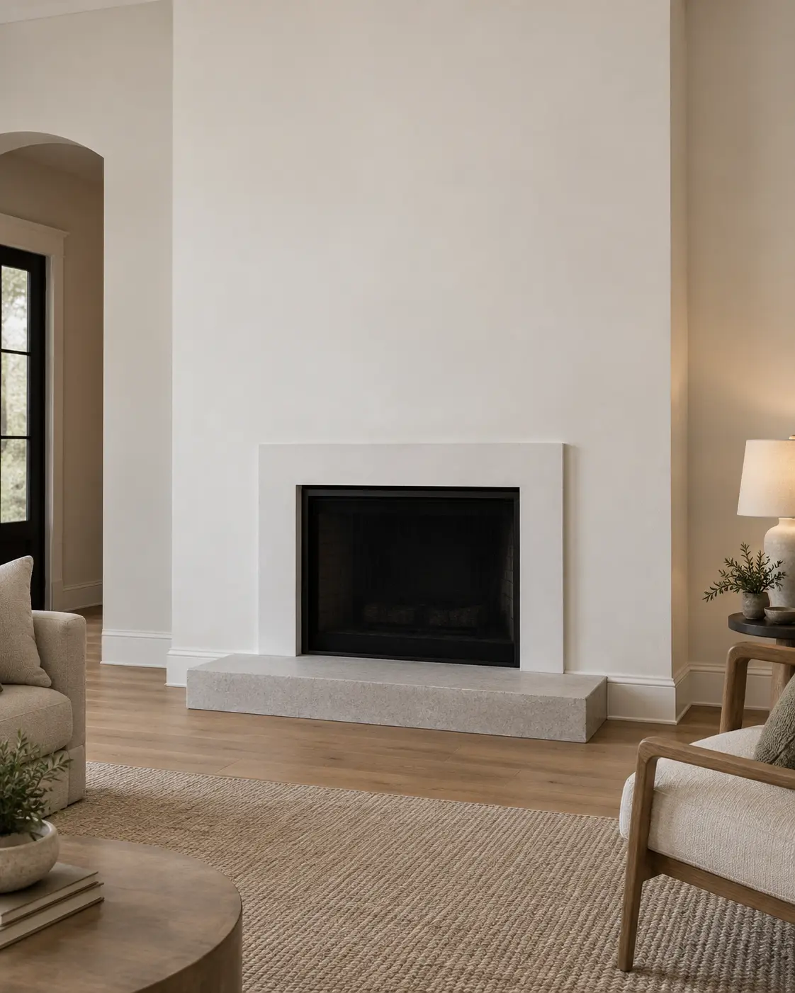 Picture Frame Overmantel — before design concept