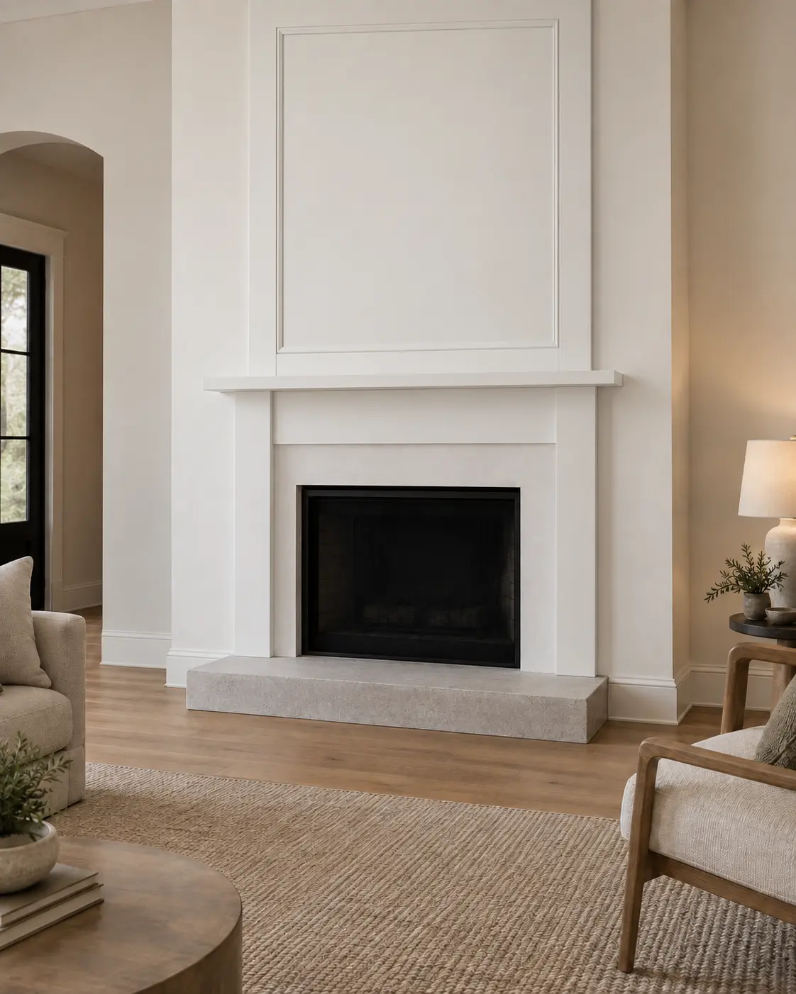 Picture Frame Overmantel — after design concept
