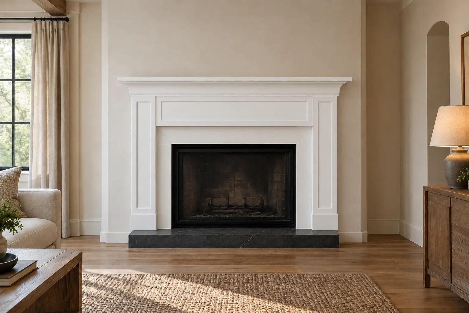 Builder Cove Mantel — after design concept