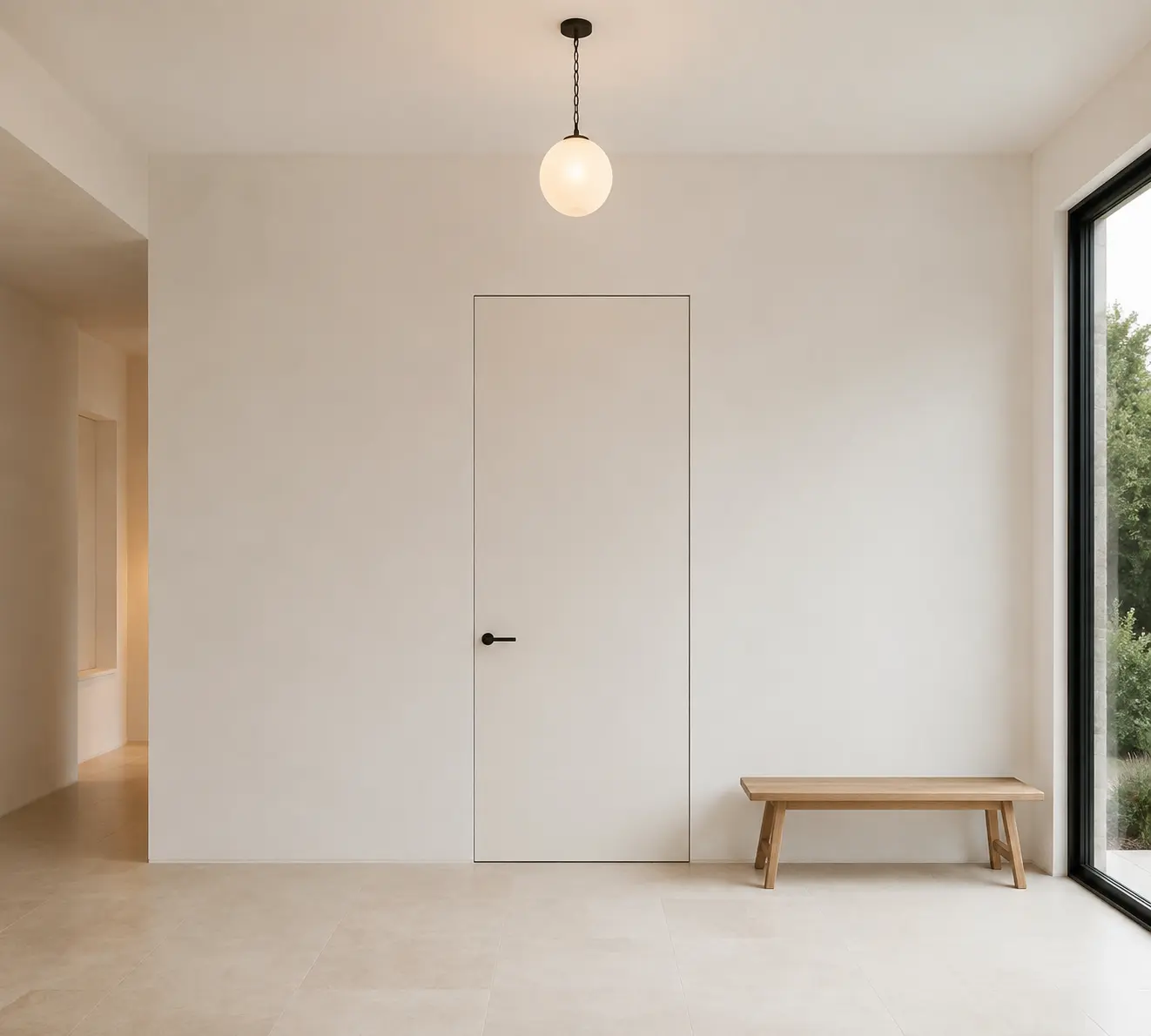 Entry Architectural Wall — before design concept