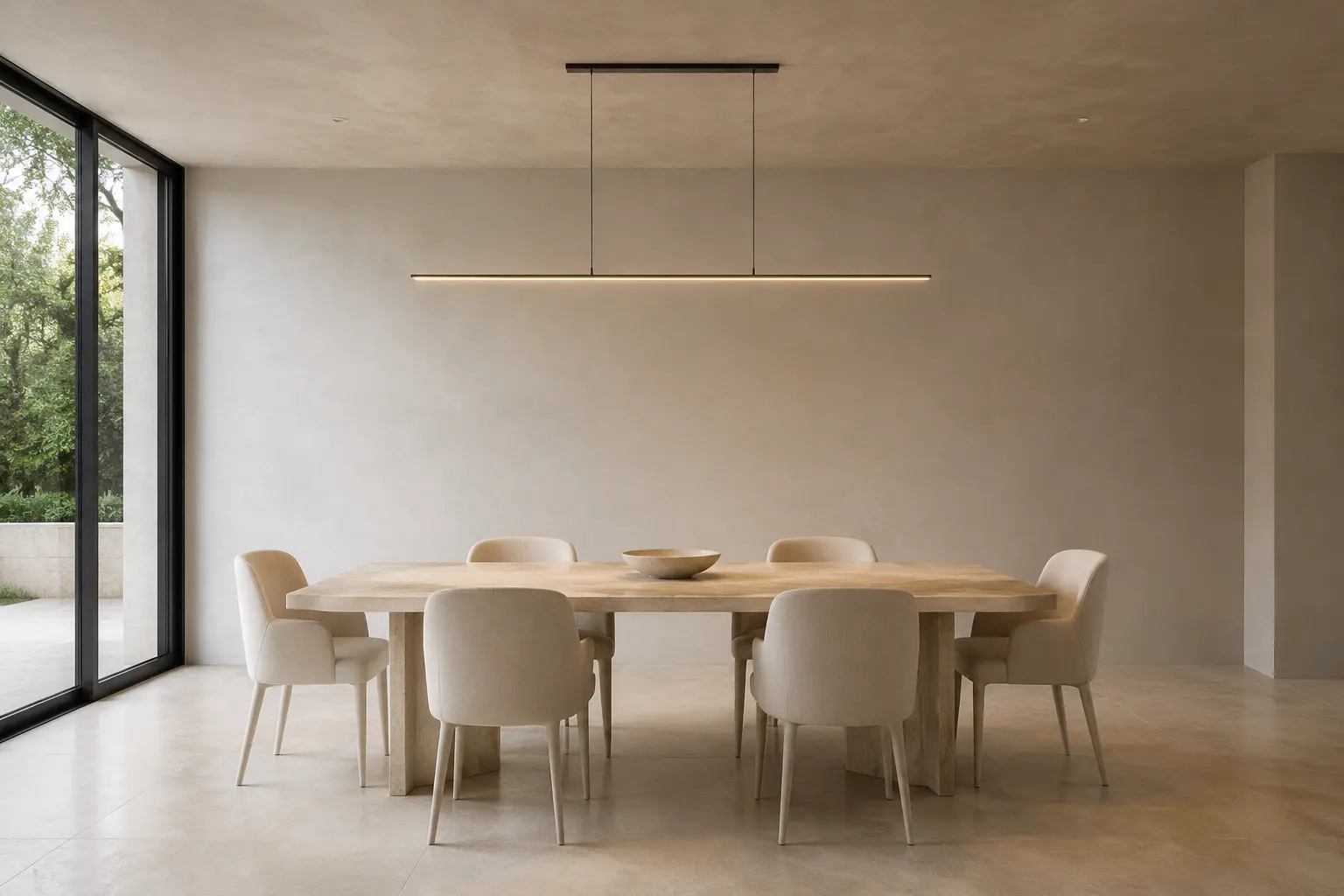 Dining Feature Wall — before design concept