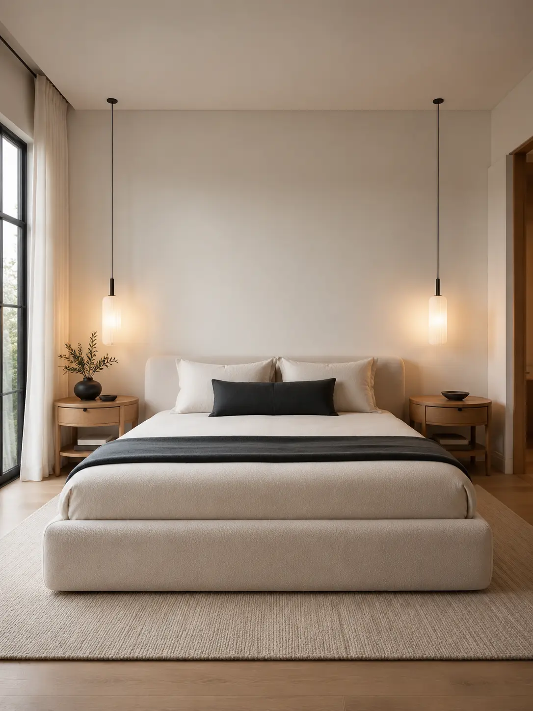 Headboard Wall — before design concept