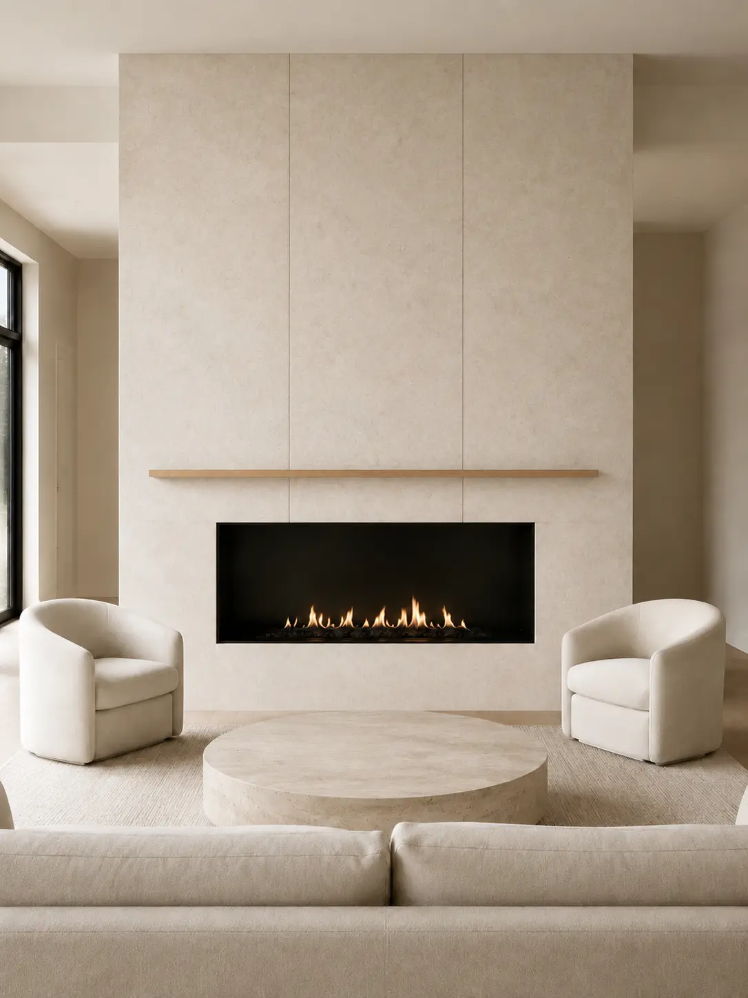 Layered Mantel System — illustrative design