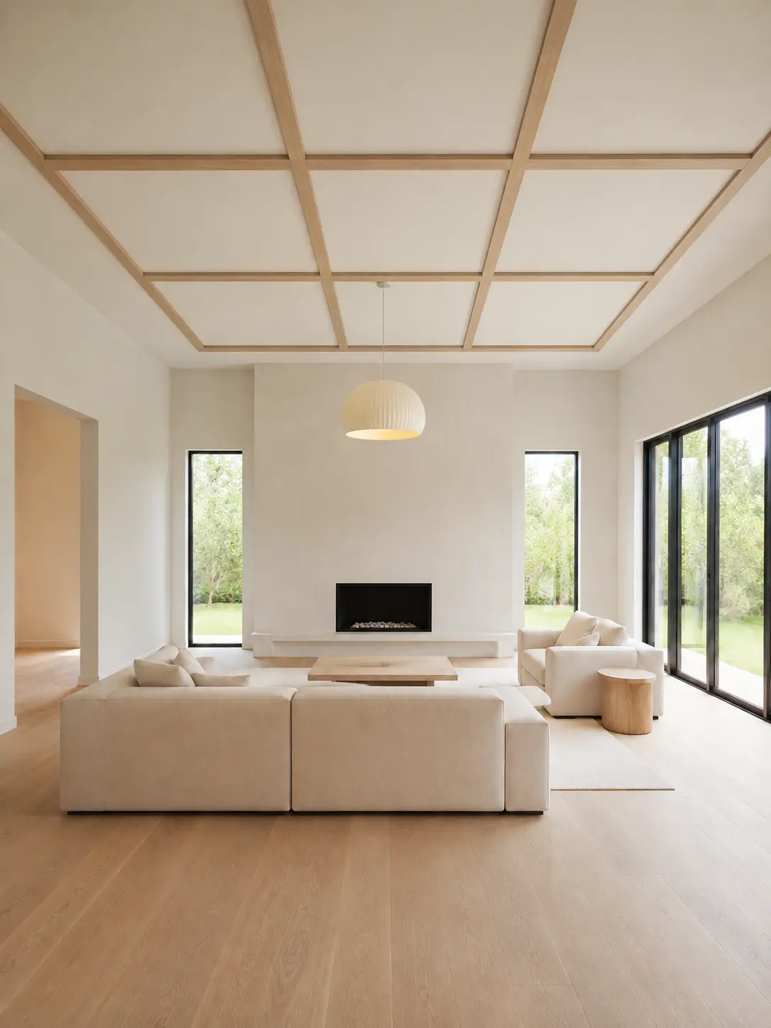 Coffered Ceiling — illustrative design