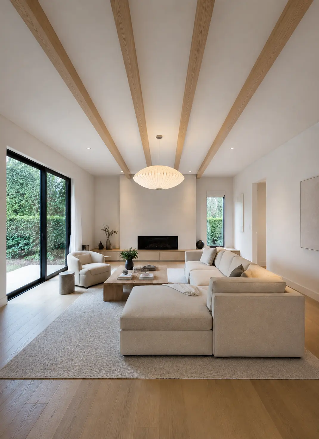 Parallel Beam Ceiling — illustrative design