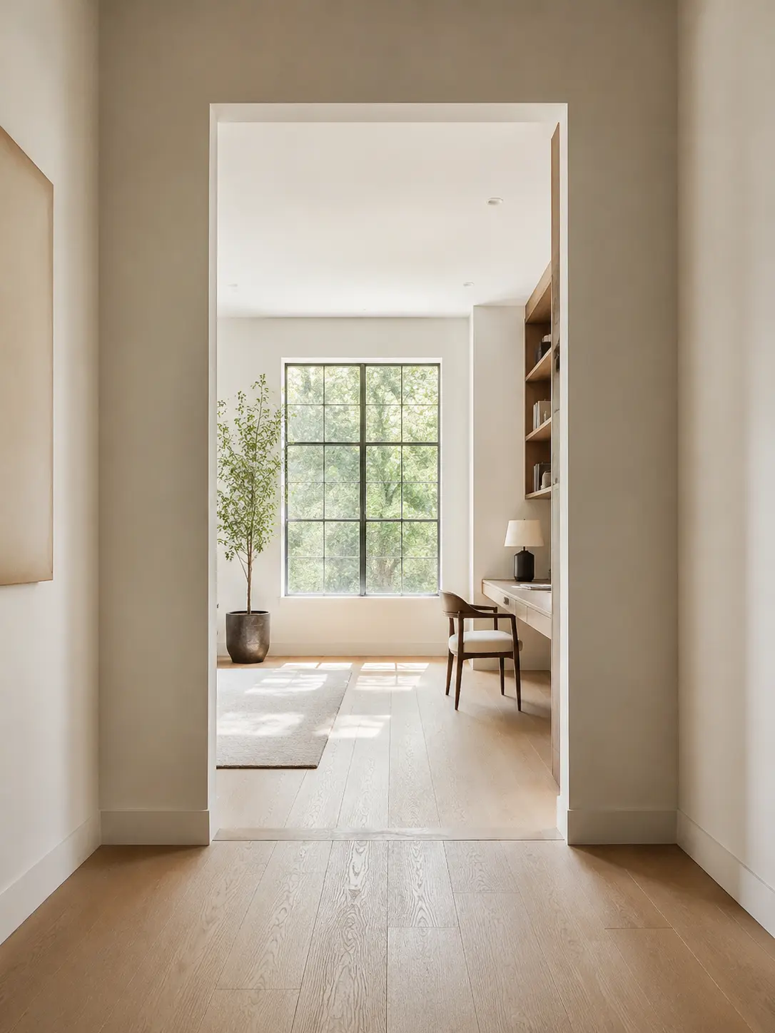Paired French Doors — before design concept