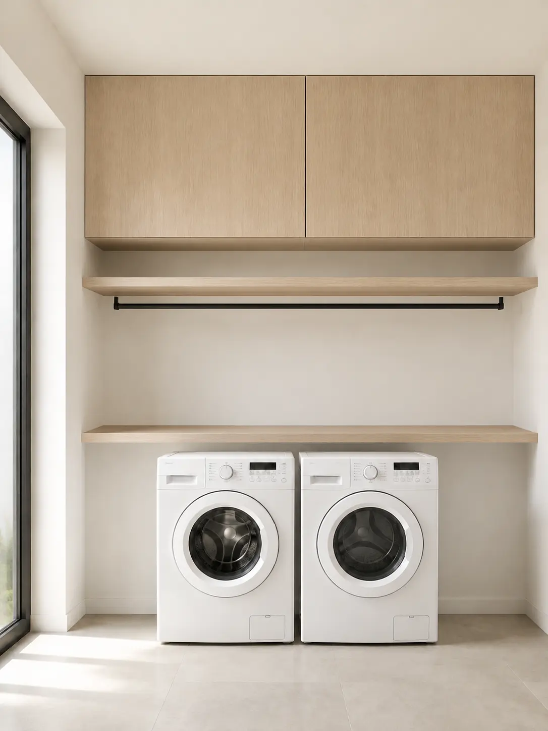 Laundry Storage System — illustrative design
