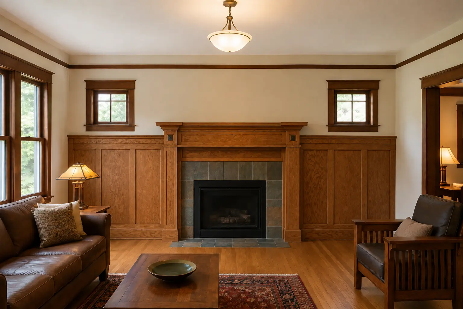 Feature Fireplace / Panel System