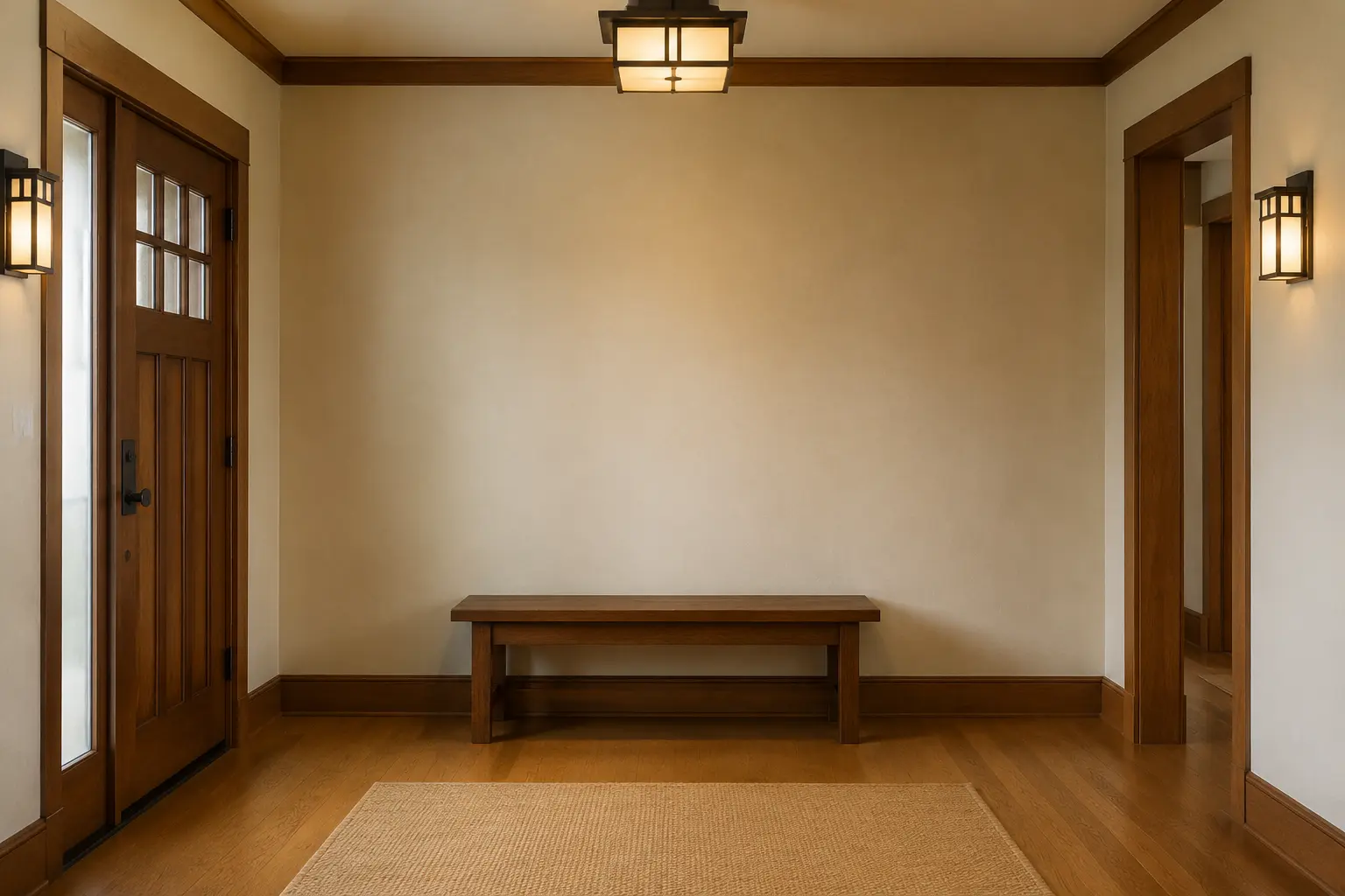 Entry Architectural Wall — before design concept