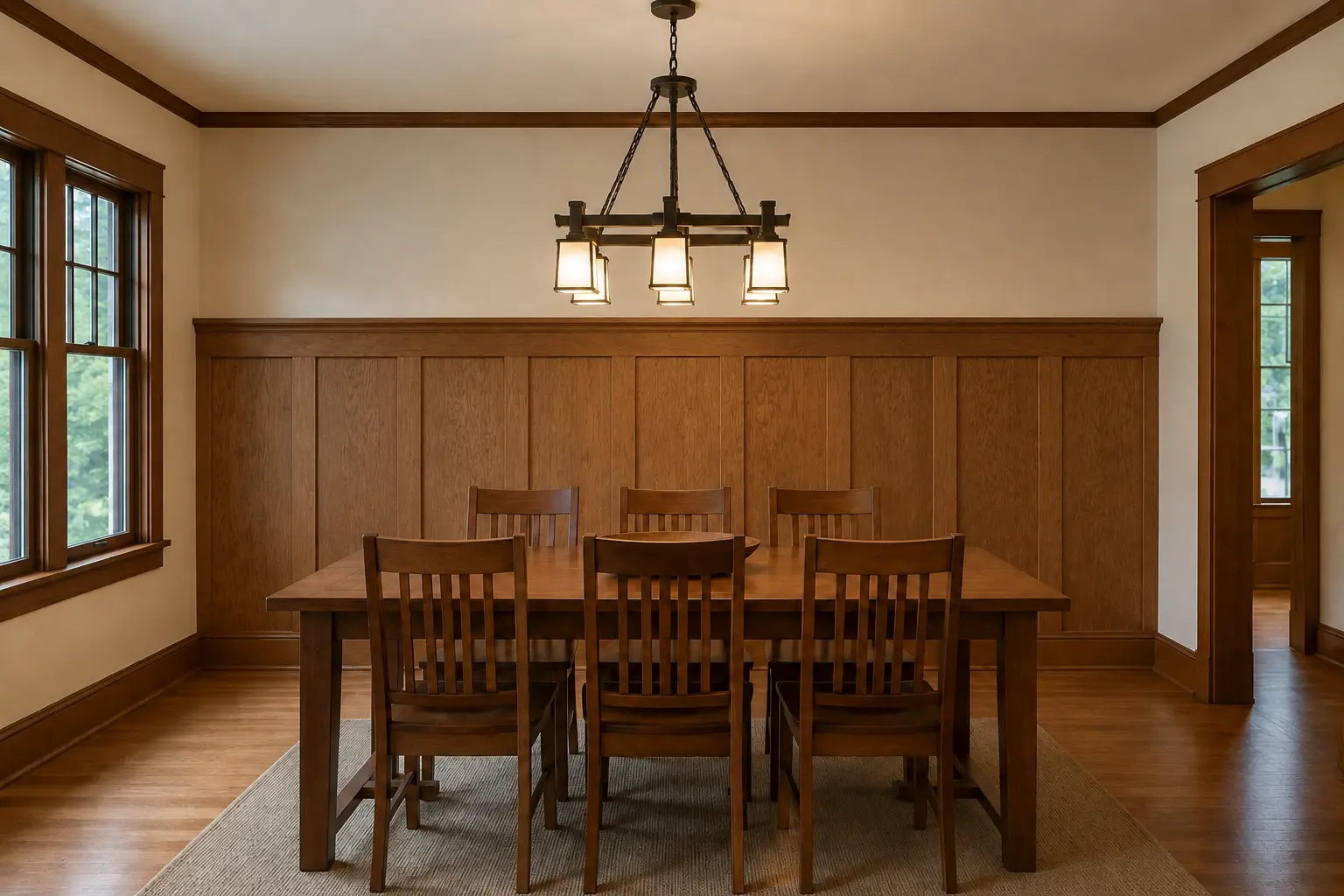 Dining Feature Wall
