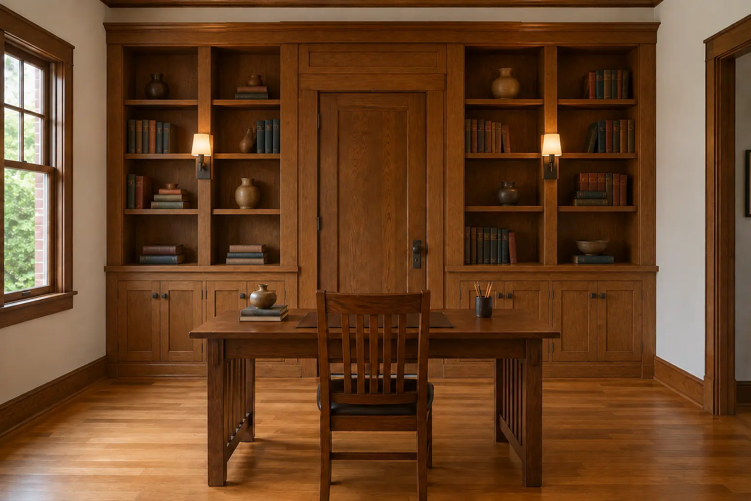 Library / Built-in Wall