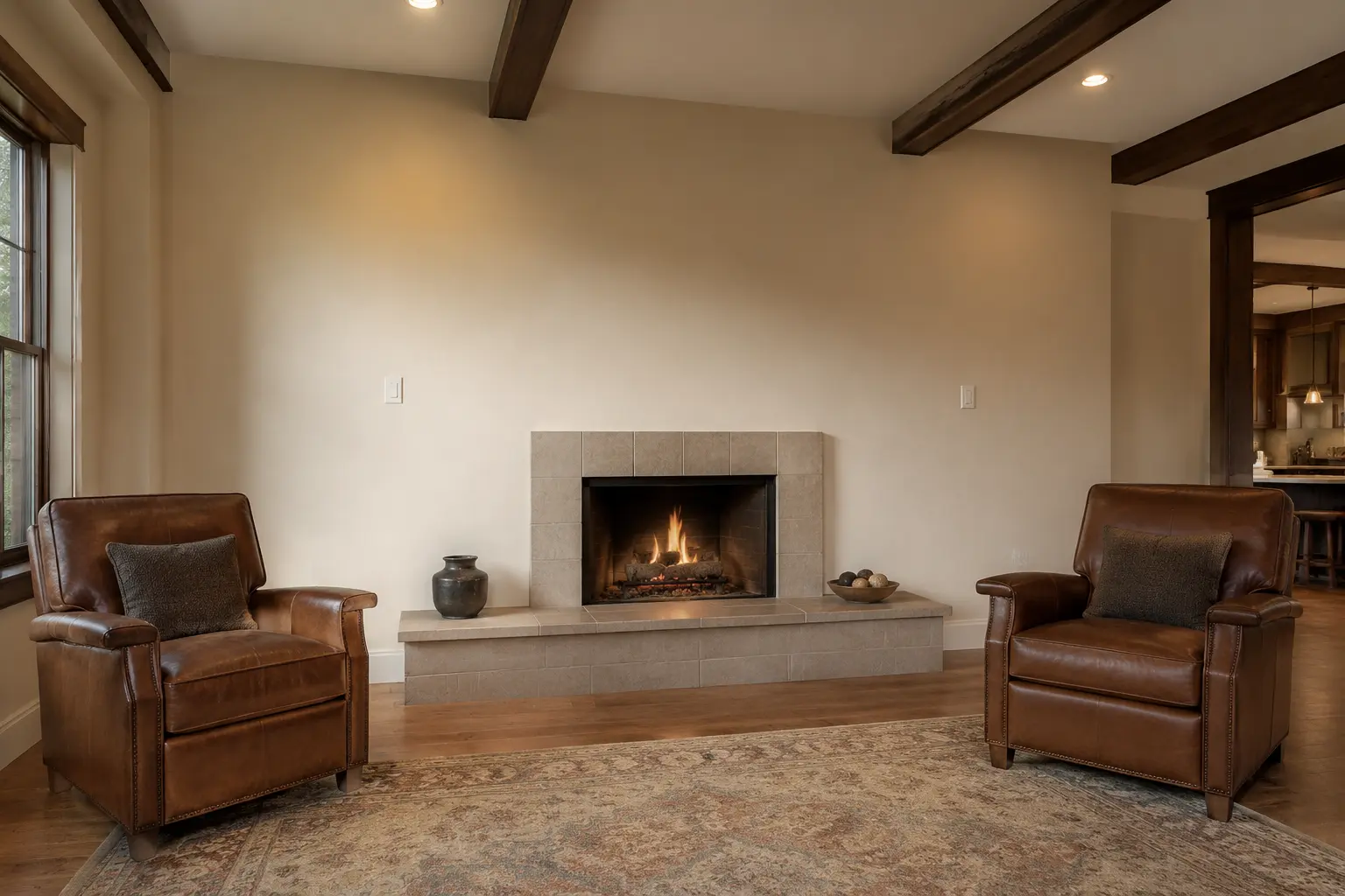 Floating Mantel — before design concept