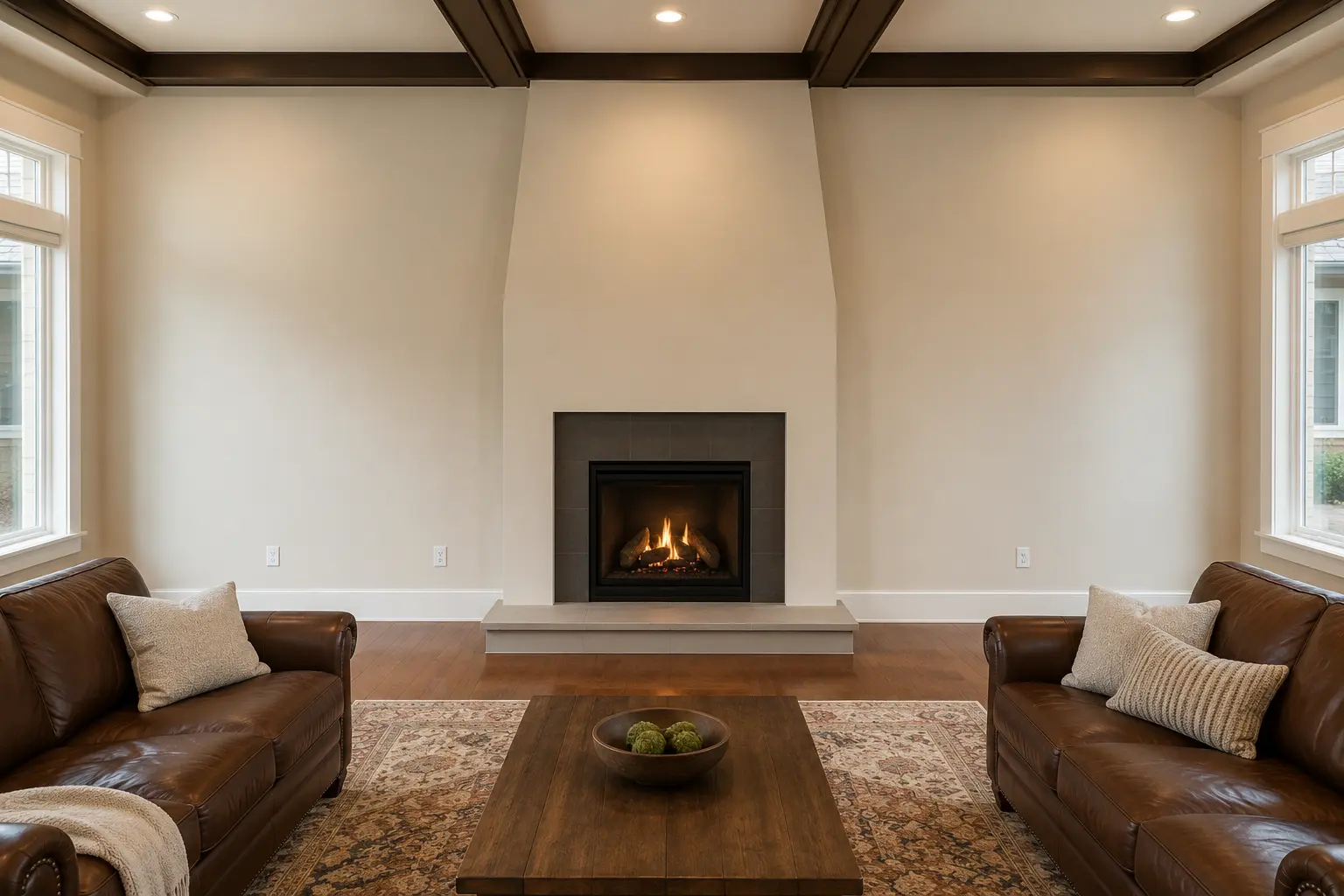 Full Built-in Library Wall — before design concept