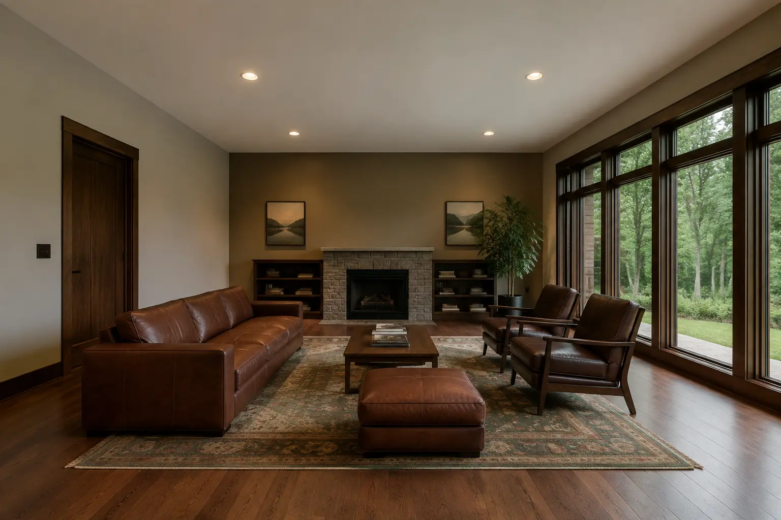 T&G Ceiling + Cross Beam — before design concept