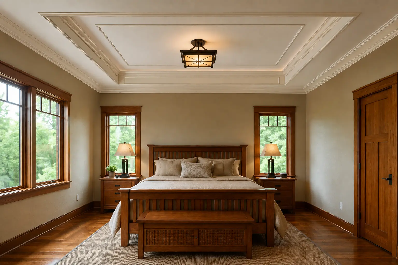 Tray Ceiling — illustrative design