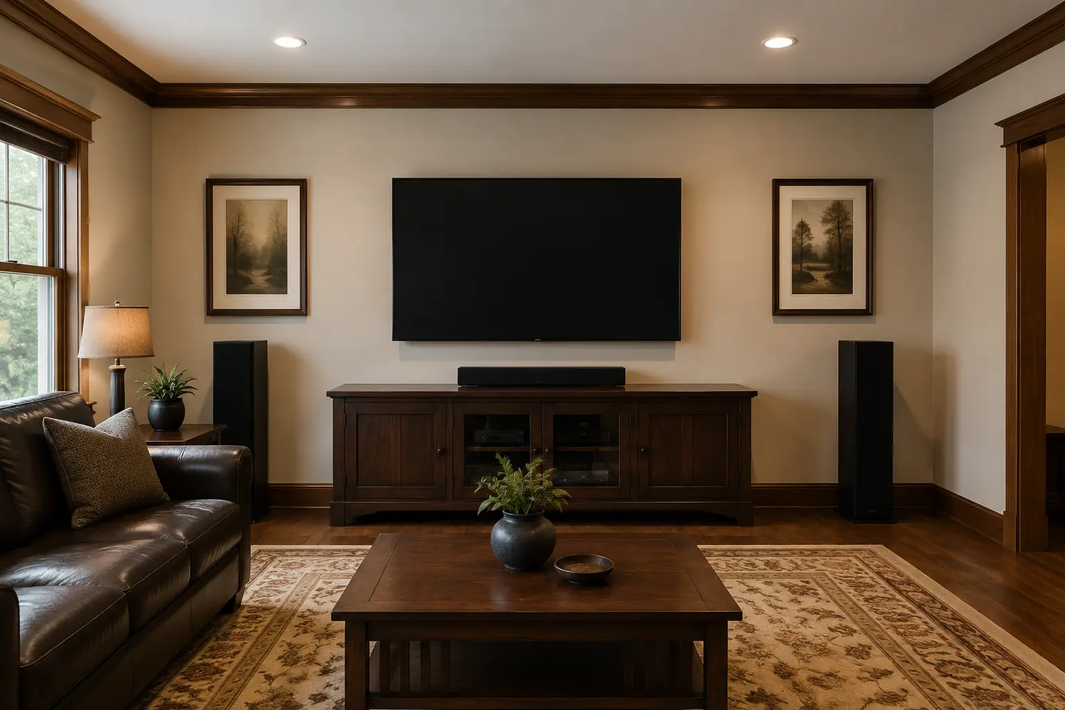 Integrated Media Wall — before design concept