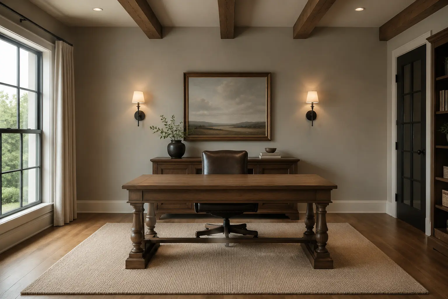 Study Credenza Wall — before design concept