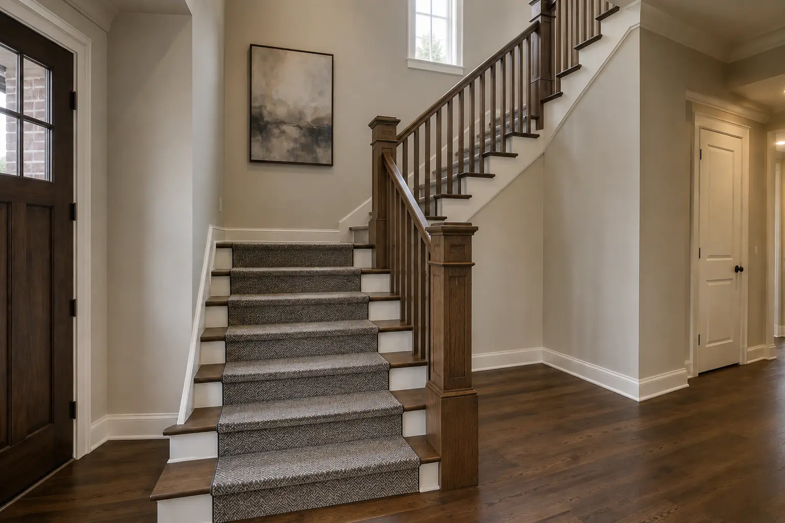 Stair Balustrade Upgrade — illustrative design