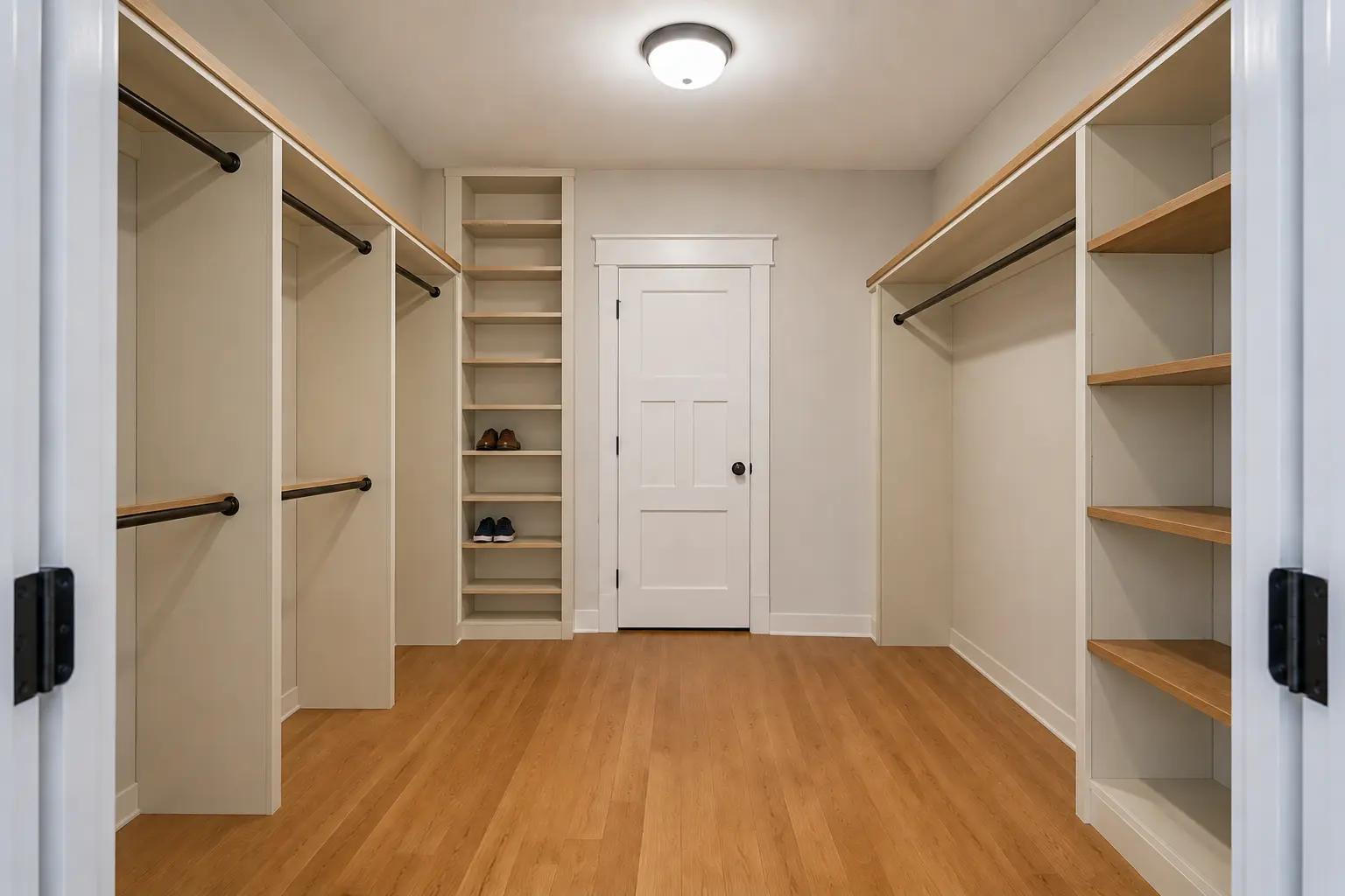 Primary Closet System — illustrative design