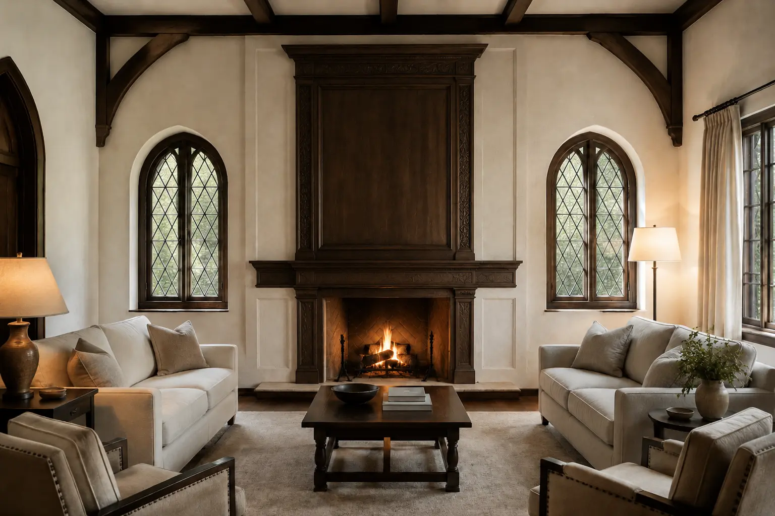 Feature Fireplace / Panel System