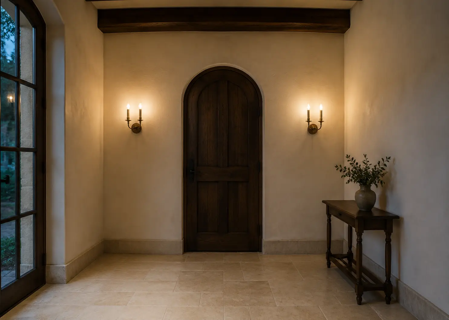 Entry Architectural Wall — before design concept