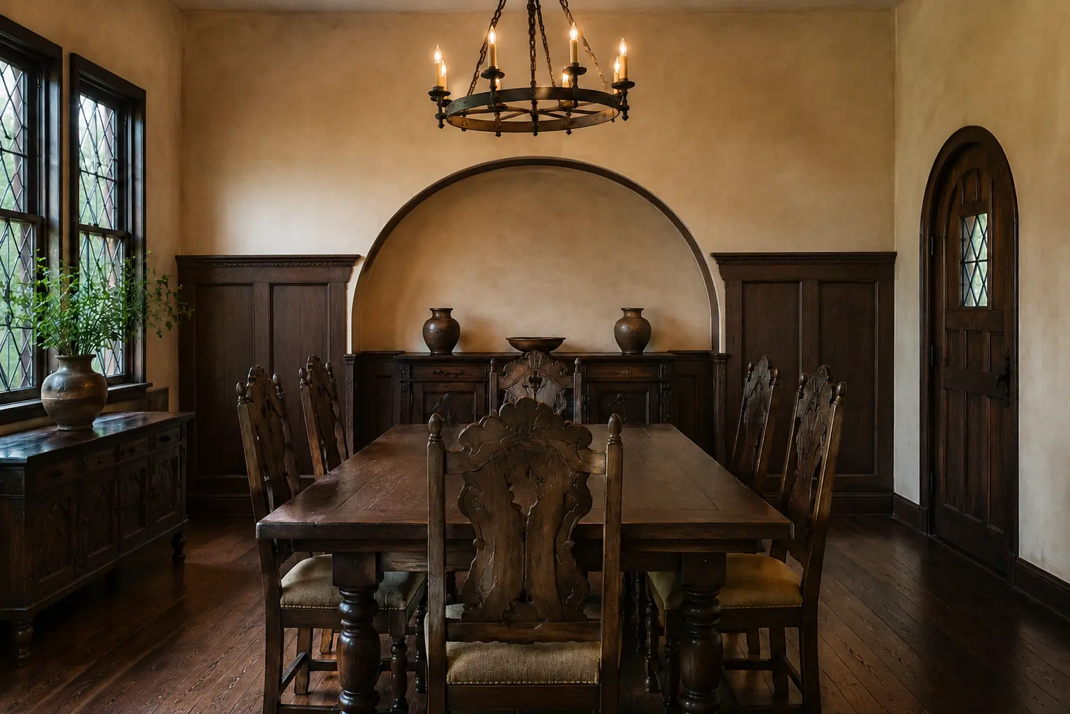 Dining Feature Wall