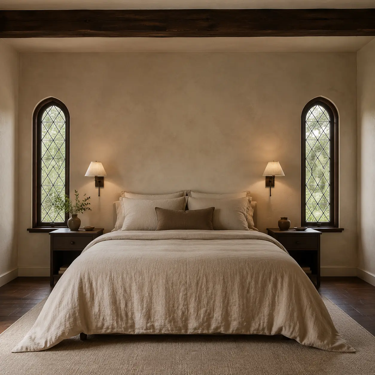 Headboard Wall — before design concept