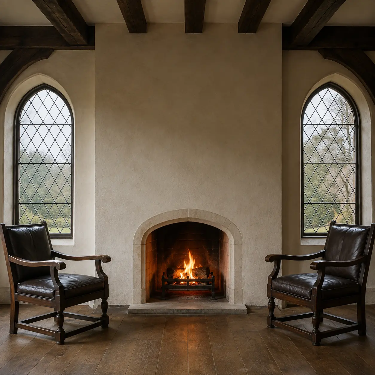 Floating Mantel — before design concept