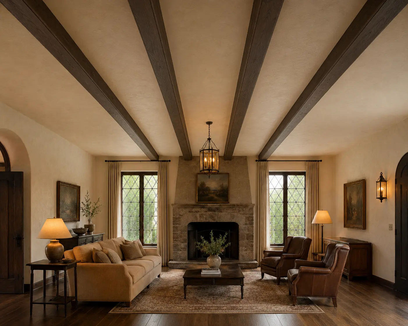 Parallel Beam Ceiling — illustrative design