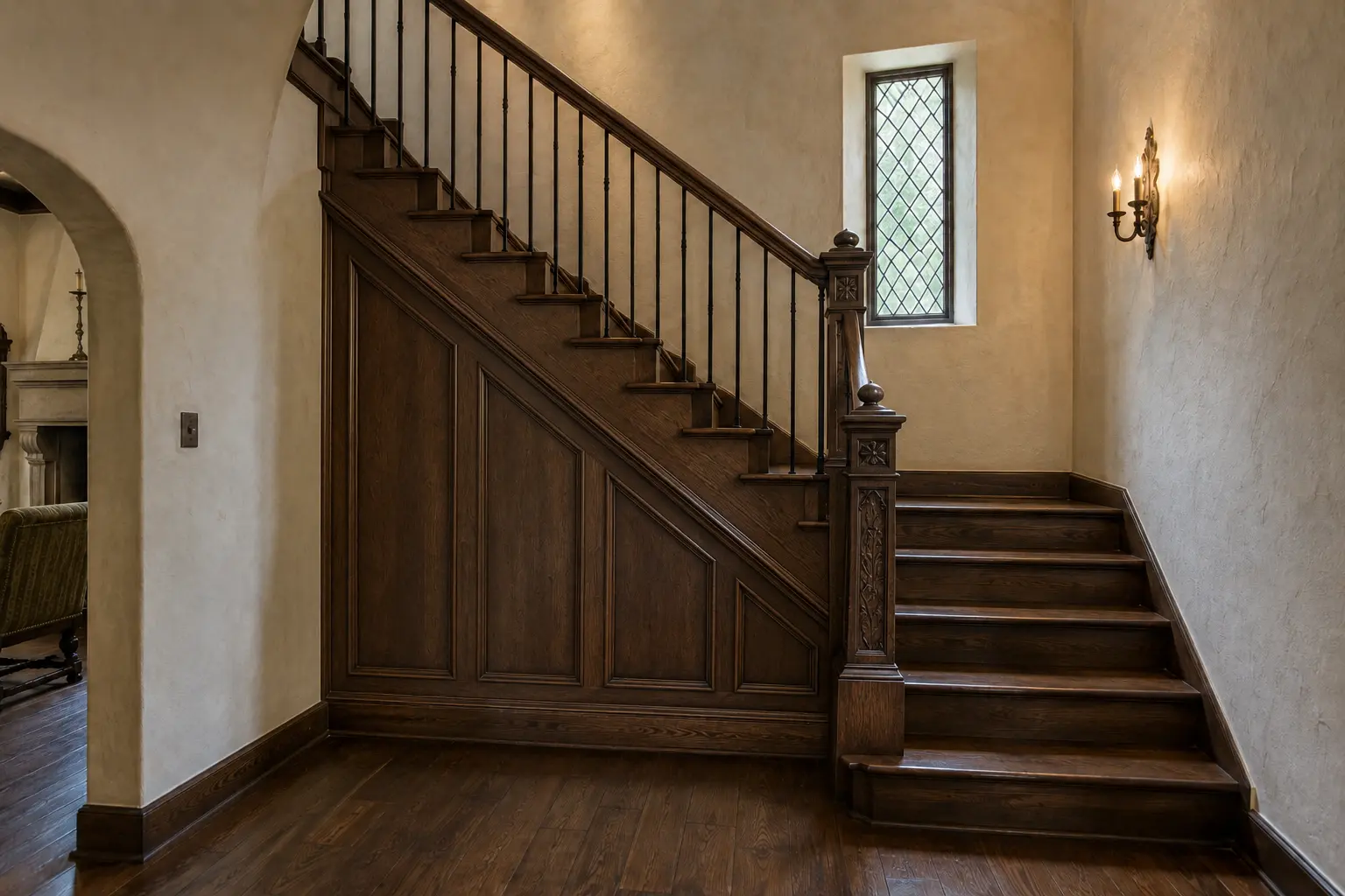Stair Balustrade Upgrade — illustrative design