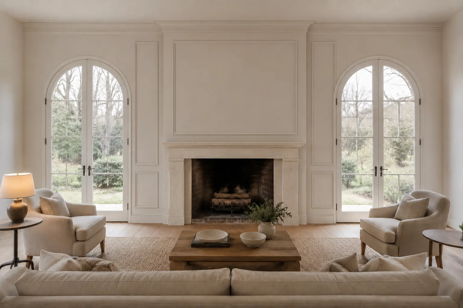 Feature Fireplace / Panel System