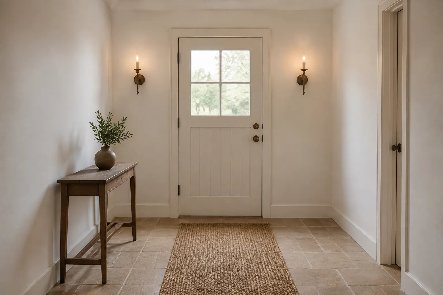 Entry Architectural Wall — before design concept